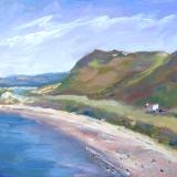  No. 20 Rhossili, oils, 8x10 ins