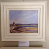 No. 45.  Burry Port Lighthouse, Wales, oils, 10x8 ins