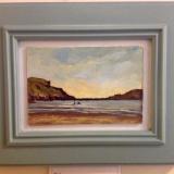 No. 2. Rhossili Beach, Oils, 6x4 ins