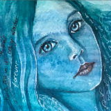 Mermaid 3. (Watercolour)