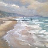 Bournemouth, 10x8 ins, oils on board