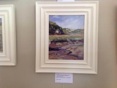 No. 48. Dylan Thomas' Boat House, Oils, 10x8 ins.