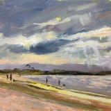 Western Super Mare, 6x8 ins, oil on board.