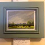 No. 20. Cows Grazing near Cricklade, oils, 6x4 ins.