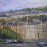 No. 5, George's Place, Bath, oils, 6x8 ins.