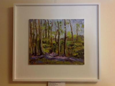 No. 3. Bluebells at West Woods, oils, 10x12 ins.