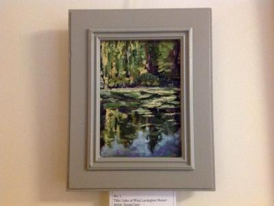 No. 1. Lake at West Lavington Manor, Oils, 7x5 ins