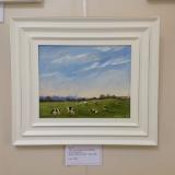 No. 63. Cows Grazing near Cricklade, oils, 10x8 ins.