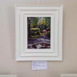 No. 64. Sunshine & Showers, Swindon Old Town Gardens, oils, 8x6 ins.
