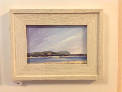 No. 16. Burry Port Beach, oils, 6x4 ins