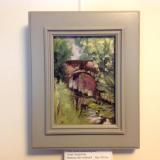 No. 22. Canal at Ashton Keynes, oils, 7x5 ins